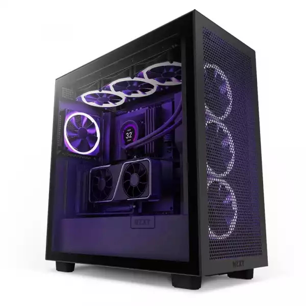 Брекет и кабел NZXT H7 Vertical GPU Mounting Kit, за вертикален монтаж на видео карта, Черен