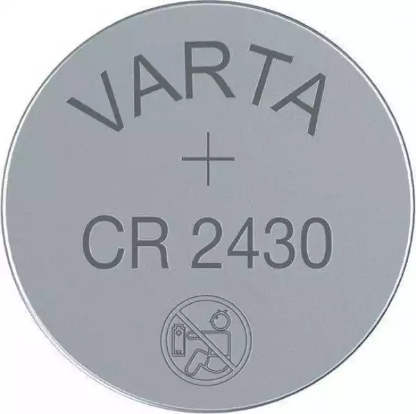 Бутонна батерия литиева CR 2430 1pc  bulk 3V  VARTA