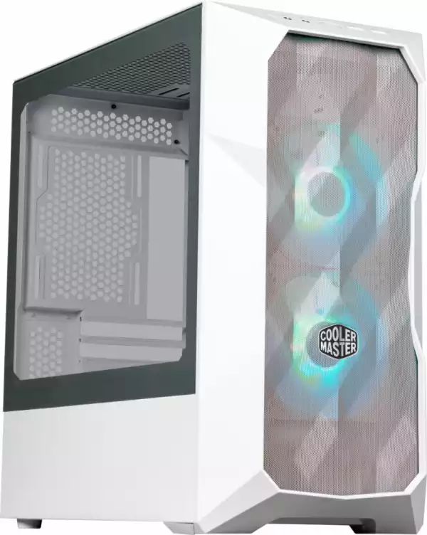 Кутия Cooler Master MasterBox TD300 Mesh, Бяла