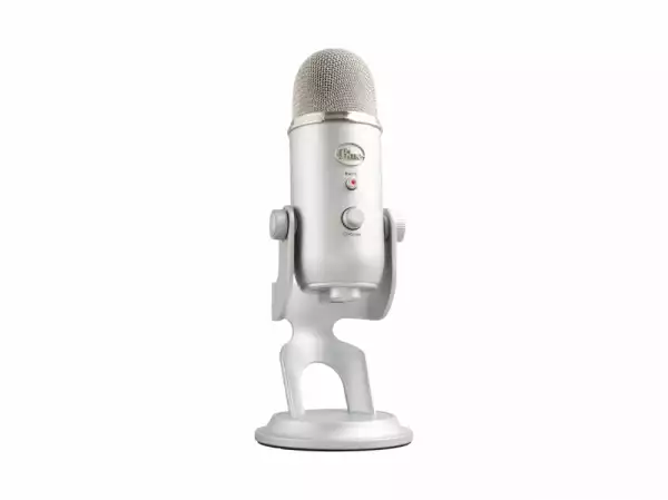 Настолен микрофон Logitech Blue YETI - Silver