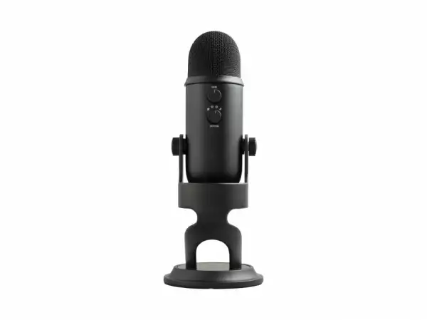 Настолен микрофон Logitech Blue YETI - Blackout