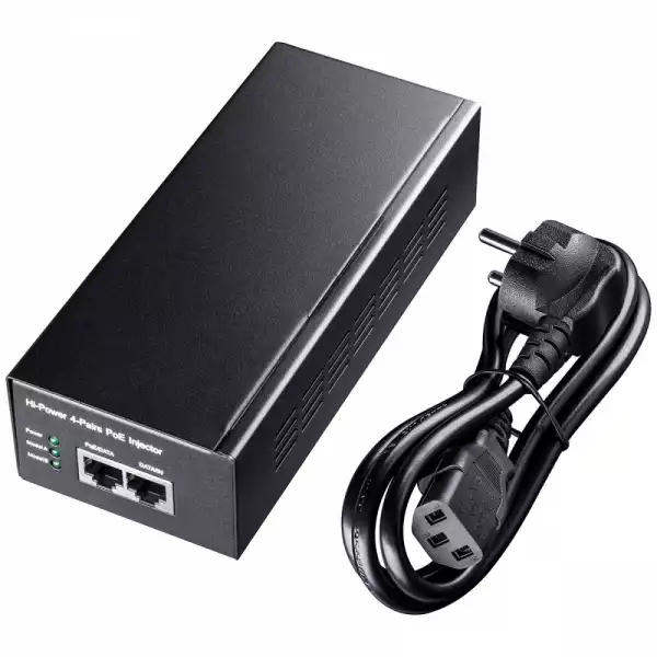 PoE инжектор Cudy POE300, Gigabit PoE+/PoE, 60W,метална кутия