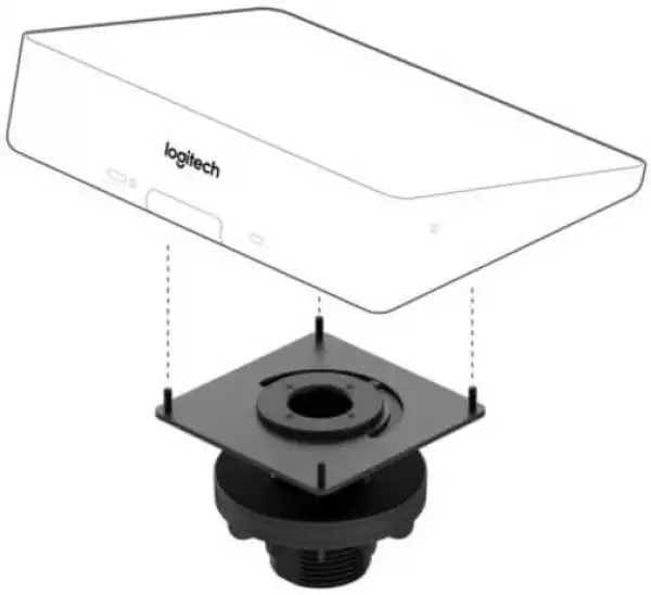 Поставка Logitech Tap Table Mount, За плот