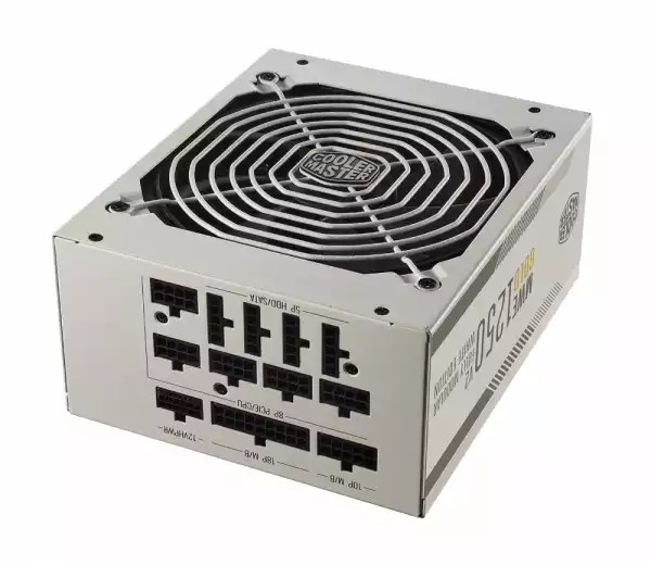 Захранващ блок Cooler Master MWE GOLD 1250W - V2 ATX 3.0 WHITE, 80+ GOLD