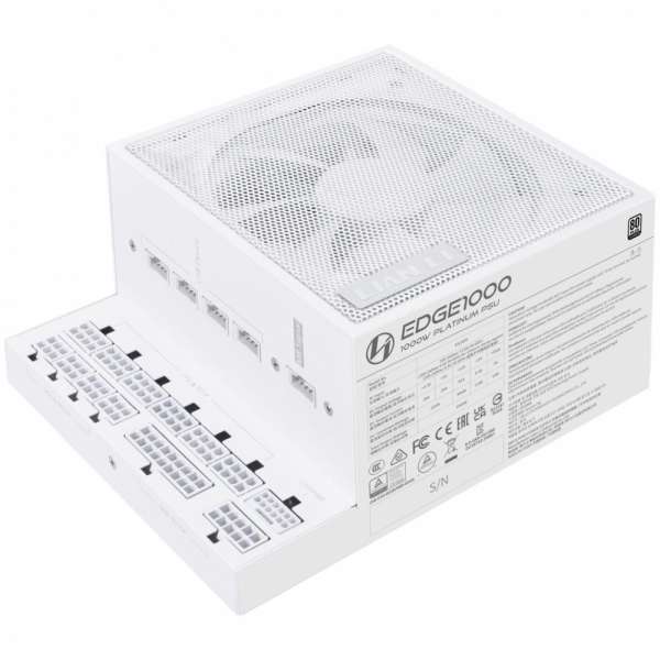 Захранващ блок Lian Li EDGE EG1000 White 1000W 80+ Platinum PCIe 5.1, ATX 3.1